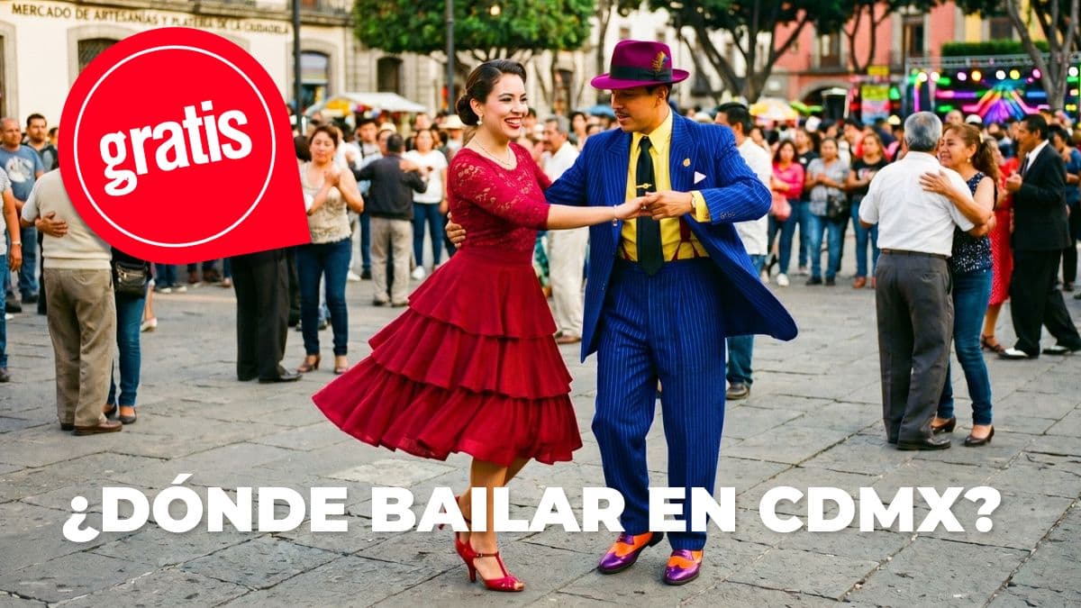 Hay lugares donde se arma el baile gratis en CDMX, muchos de ellos ya son parte de la vida de los chilangos.