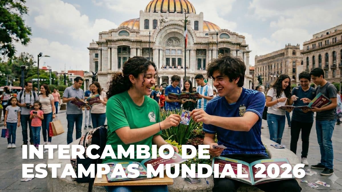 ¿Dónde hay intercambio de estampas del Mundial 2026 en CDMX?