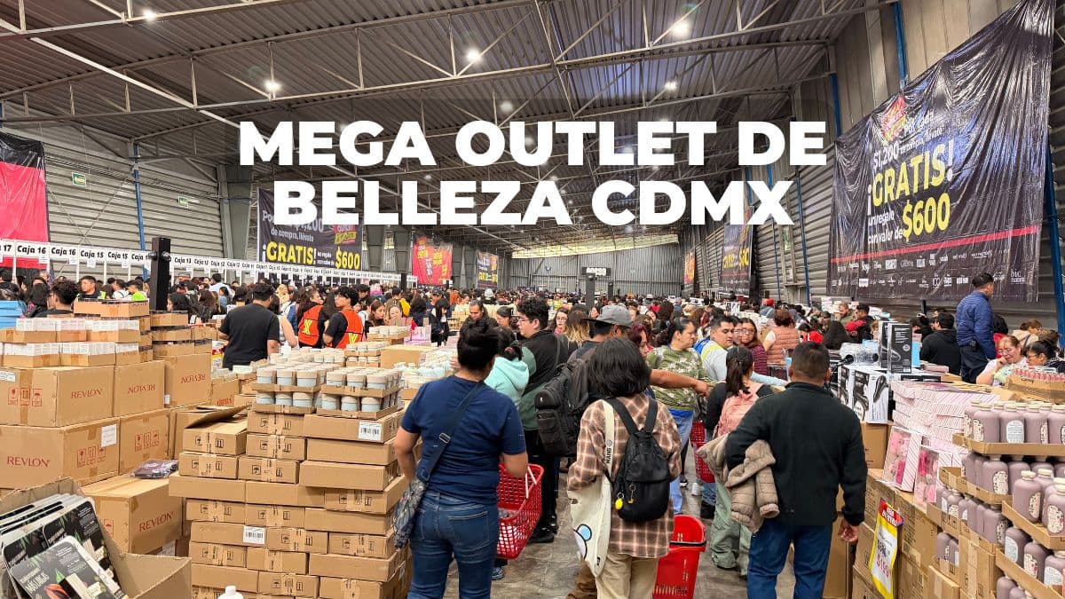 Regresa el mega outlet de belleza a CDMX.