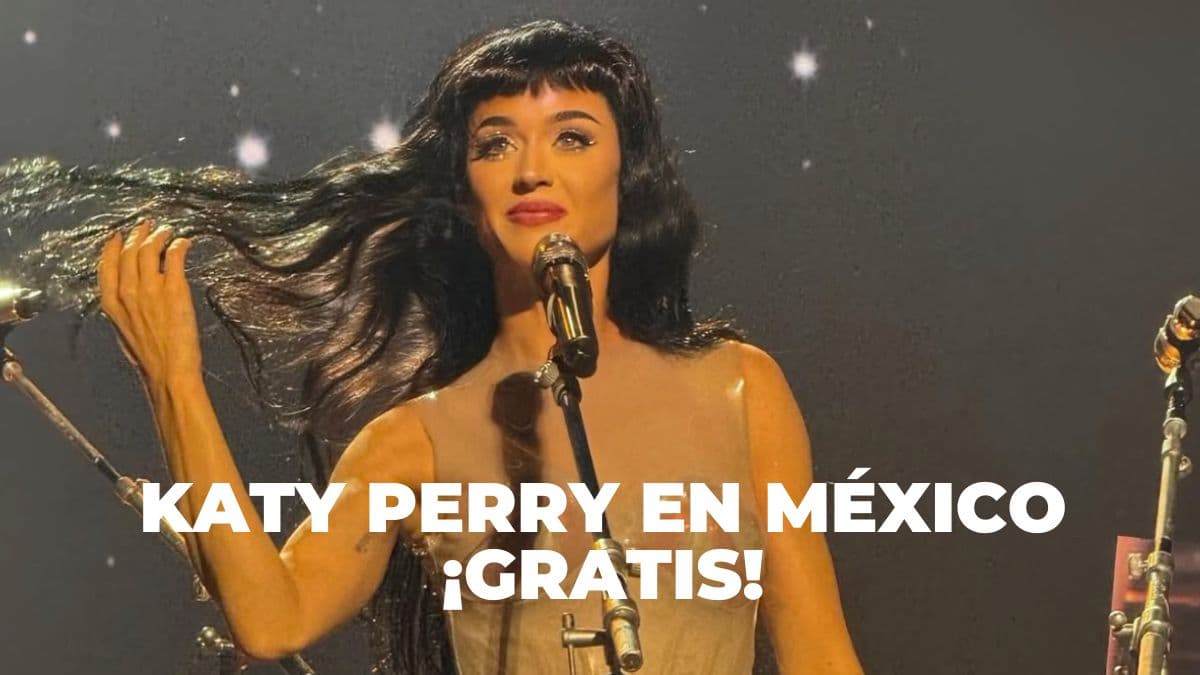 Katy Perry dará concierto GRATIS en México durante la Fenapo 2026