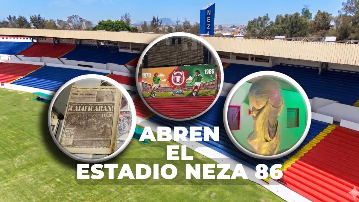 Ya abrió el museo del Estadio Neza 86: qué ver, horarios y dónde está