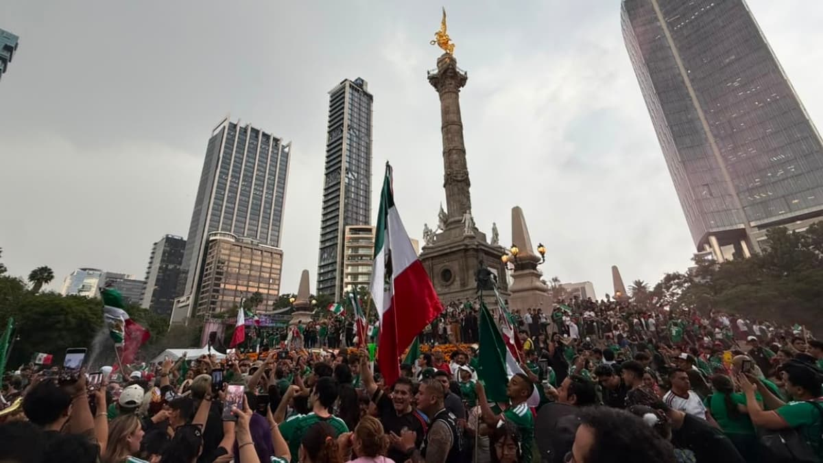 Del Ángel y el Fan Fest del Zócalo al estadio: así se vivió inauguración del Mundial en CDMX |FOTOS