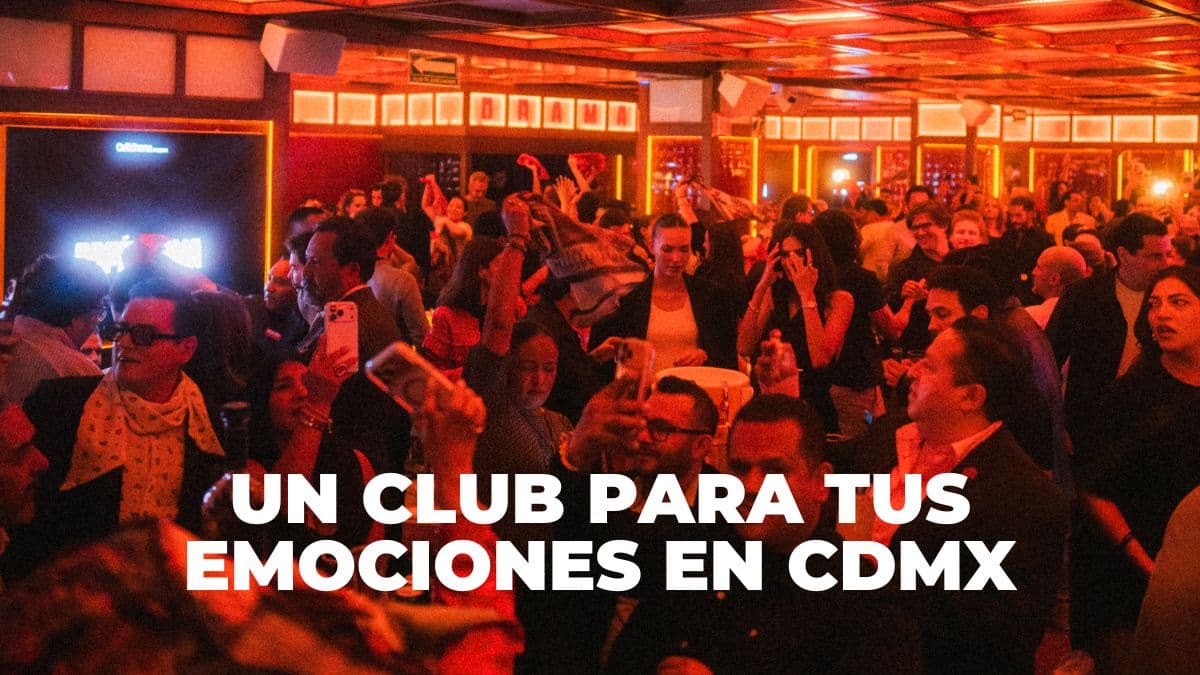 Café Drama el nuevo club emocional en CDMX