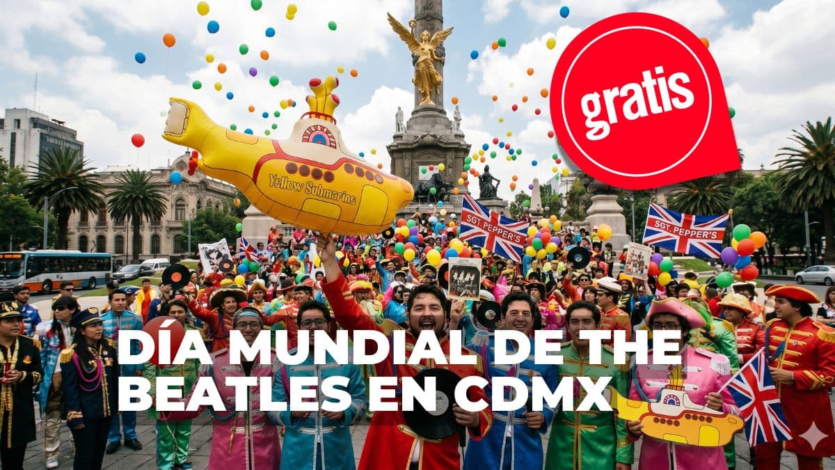 Te contamos las actividades gratis por el Día de The Beatles en CDMX.