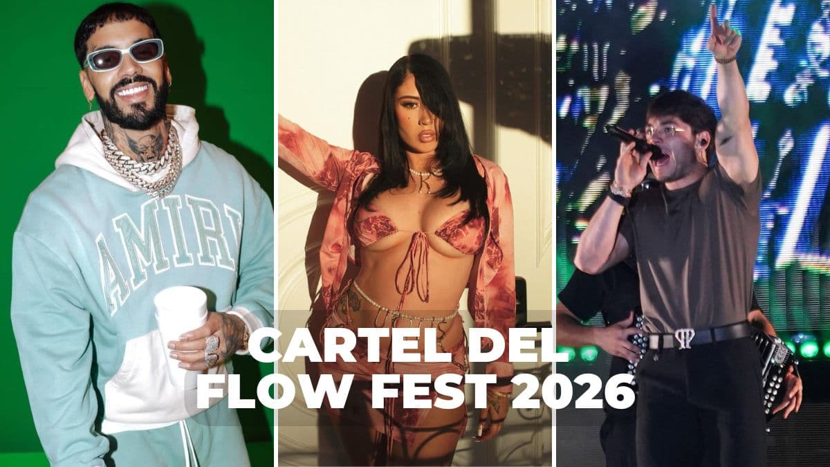 Anuel AA, Kali Uchis, Tito Double P: Cartel del flow fest 2026