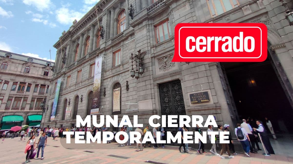 MUNAL cerrado temporalmente