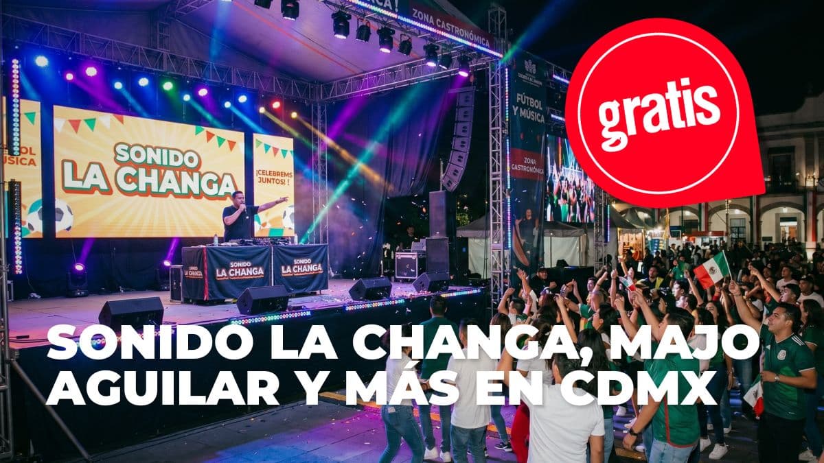 Checa qué otros artistas darán conciertos gratis en CDMX.