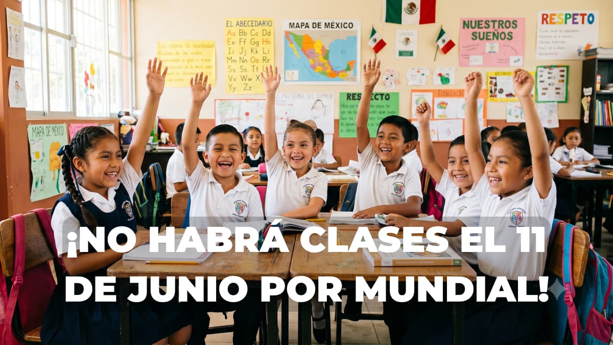 ¡Confirmado! No habrá clases el día de la inauguración del Mundial