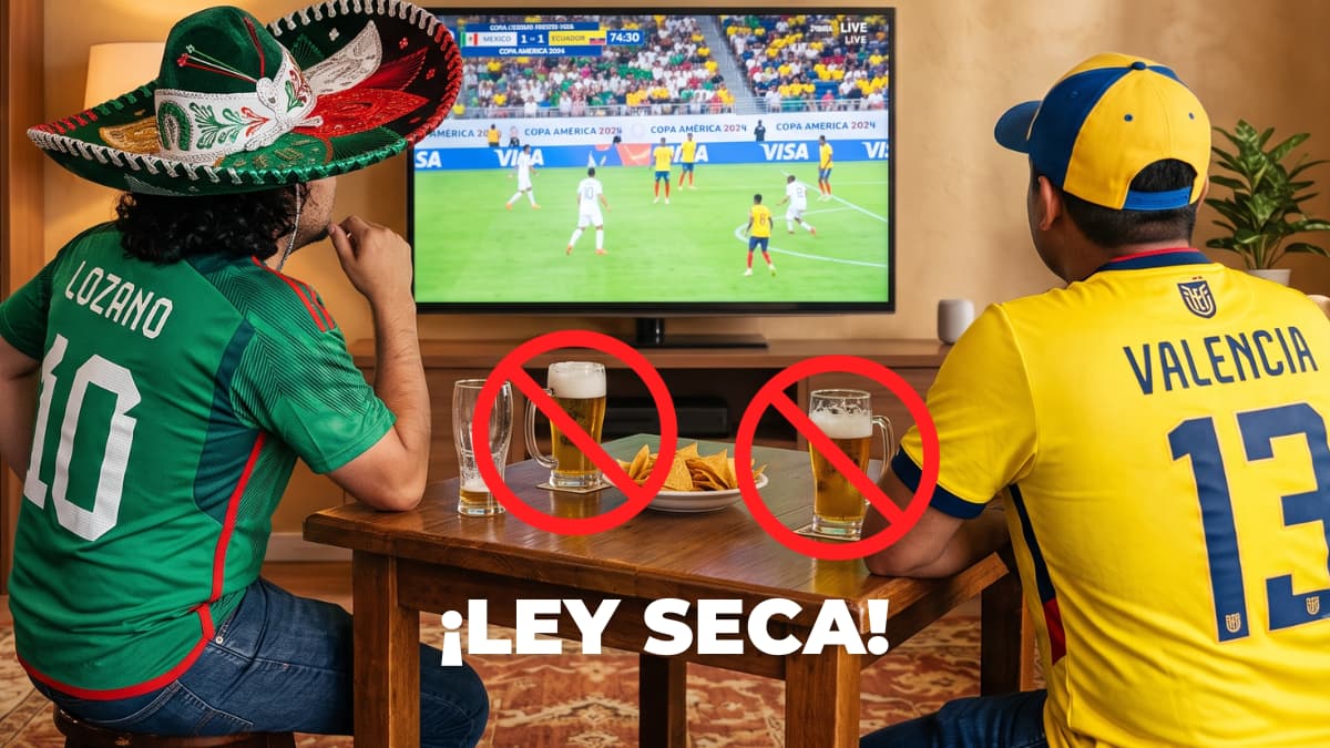 Habrá ley seca en CDMX por el partido de México vs Ecuador: checa en qué horarios y colonias