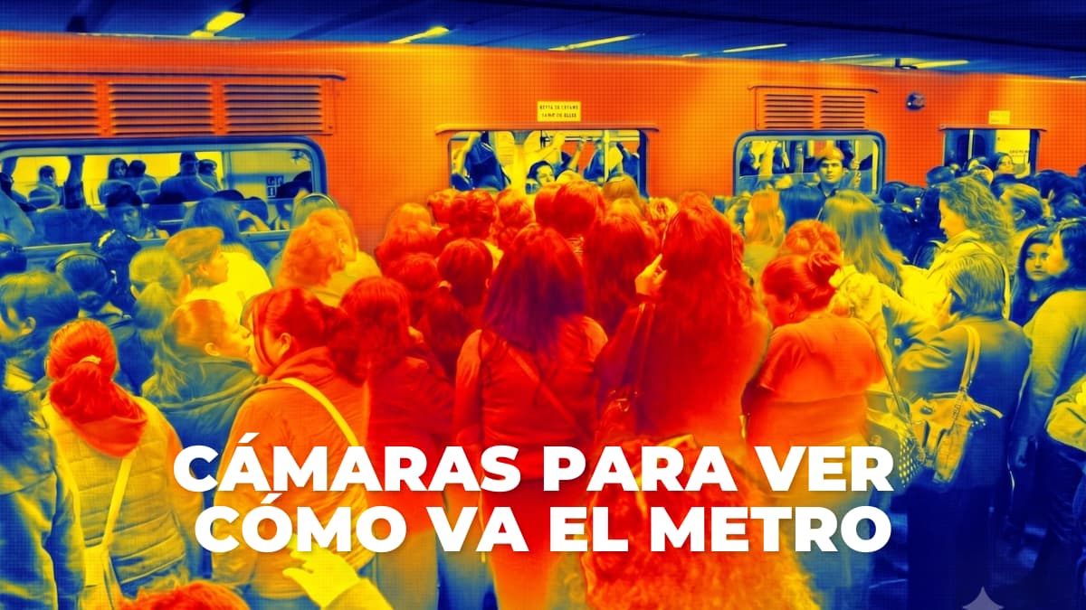 Instalarán cámaras de calor para ver afluencia en estaciones del Metro de CDMX