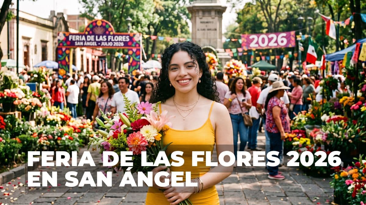 Checa las fechas y todo sobre la Feria de las Flores 2026 en CDMX.