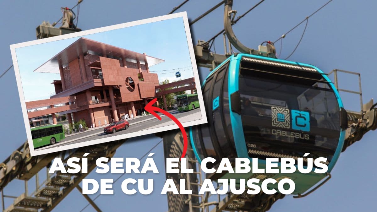 Presentan mapa y estaciones de la Línea 4 del Cablebús, que irá de CU al Ajusco