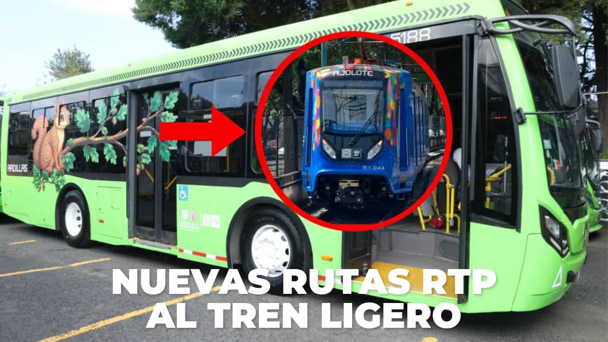 Nuevas rutas de RTP hacia el Tren Ligero