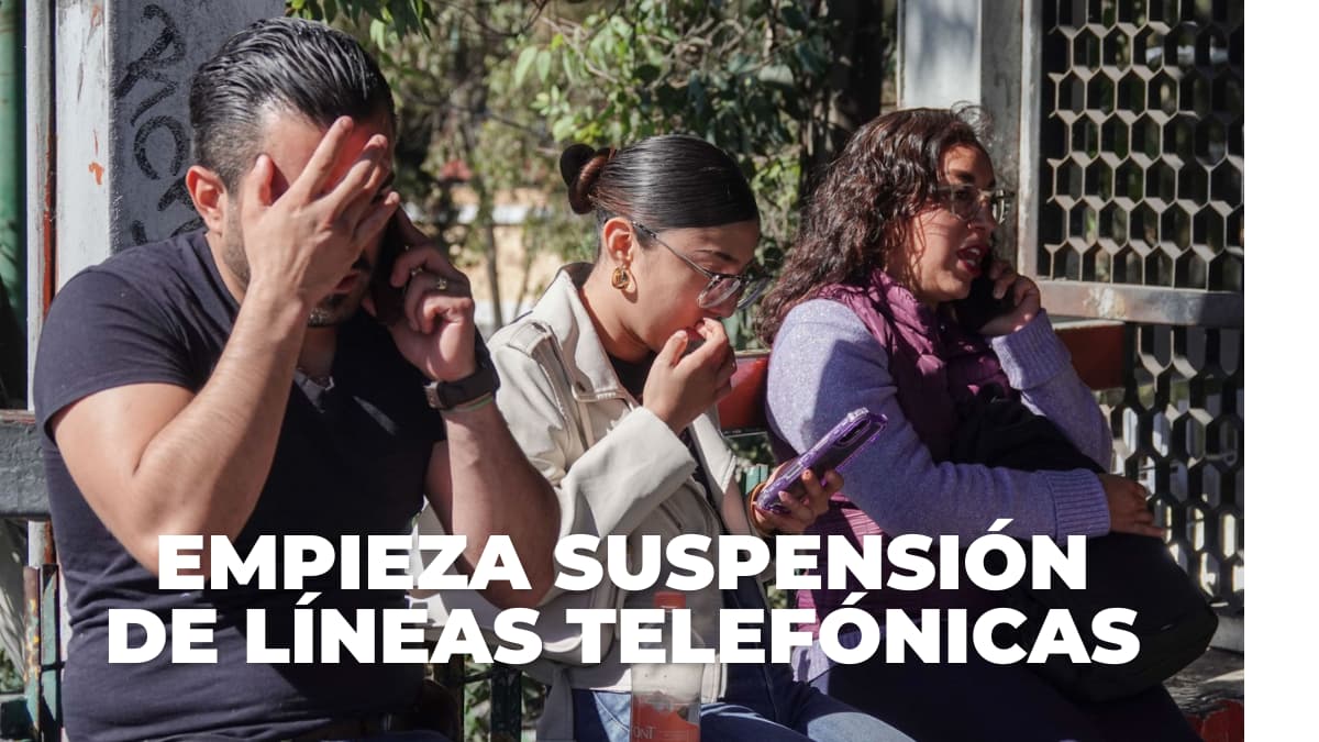Qué hacer en caso de suspensión de línea telefónica