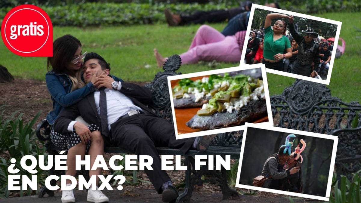 Eventos gratis en CDMX el fin de semana del 28 al 30 de agosto