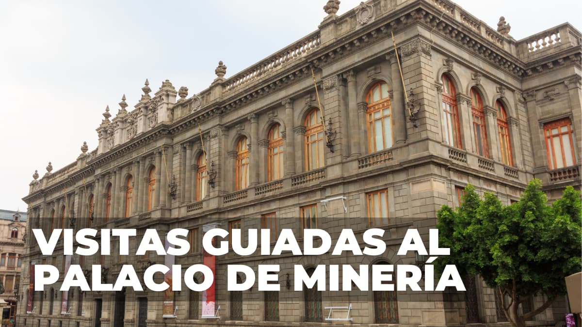 Lánzate con tus amix a las visitas guiadas al Palacio de Minería.