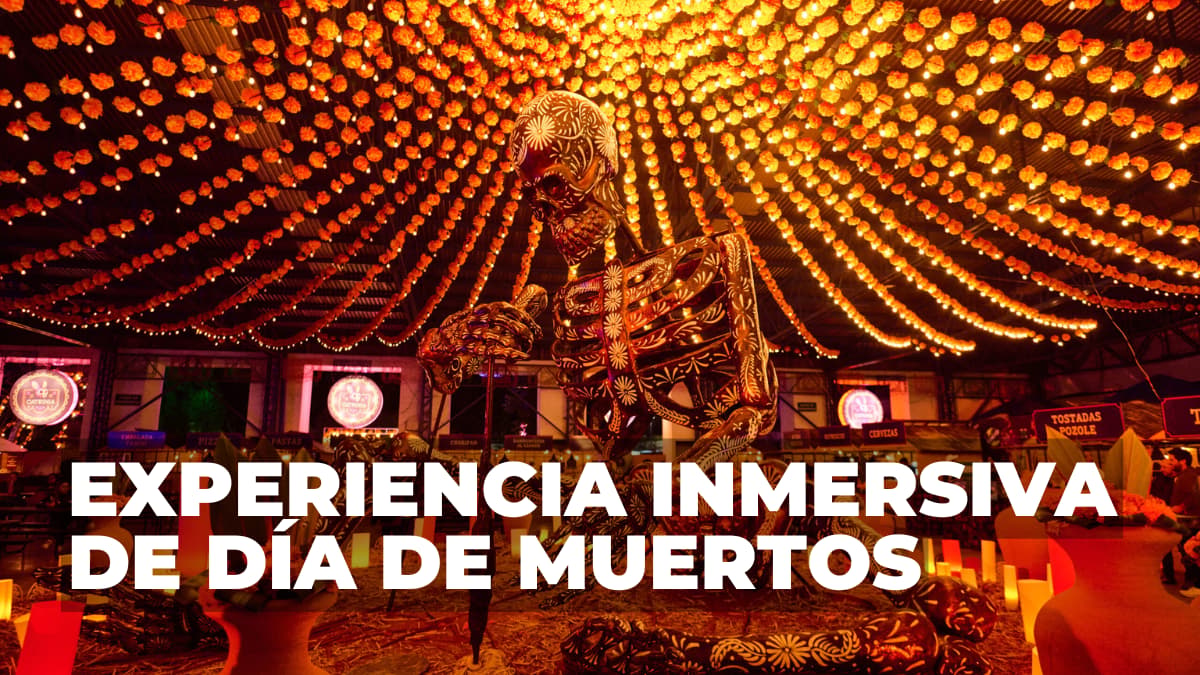 Checa cómo será la experiencia inmersiva de Día de Muertos.