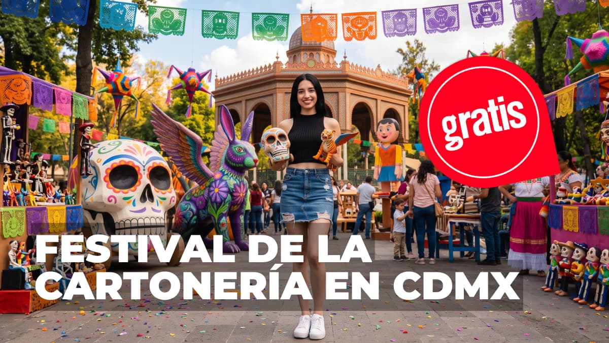 Lánzate al Festival de la Cartonería en CDMX.