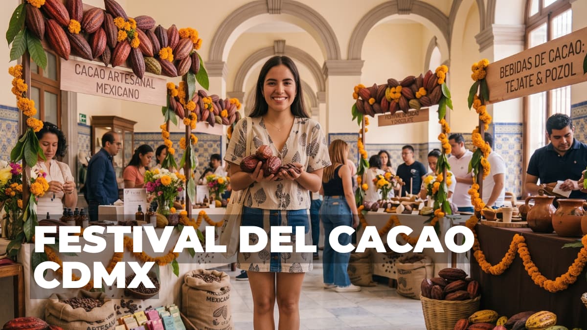 Te contamos todo sobre el Festival del Cacao en CDMX.