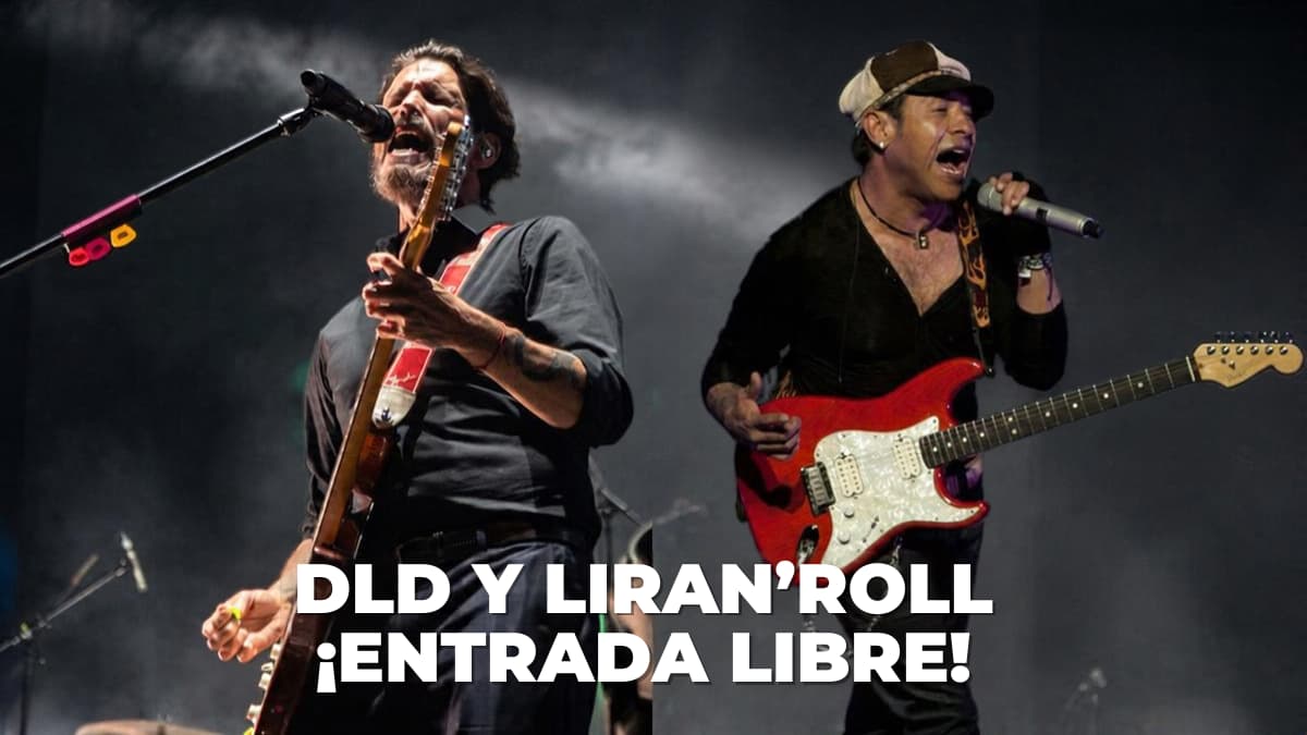 Concierto gratis de DLD y Liran' Roll