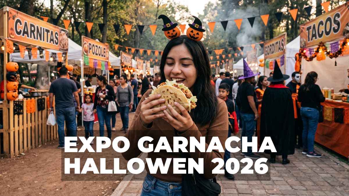 Lánzate a la Expo Garnacha Halloween, acá te contamos todos los detalles.