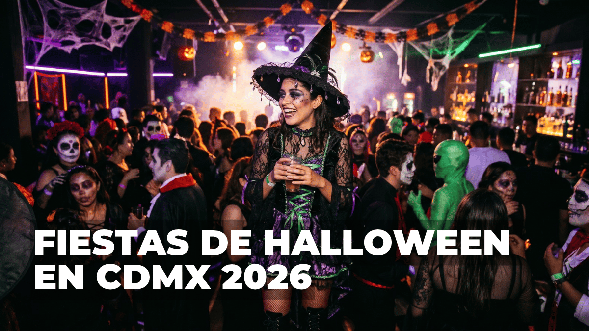 Checa estas fiestas de Halloween en CDMX para esta temporada.