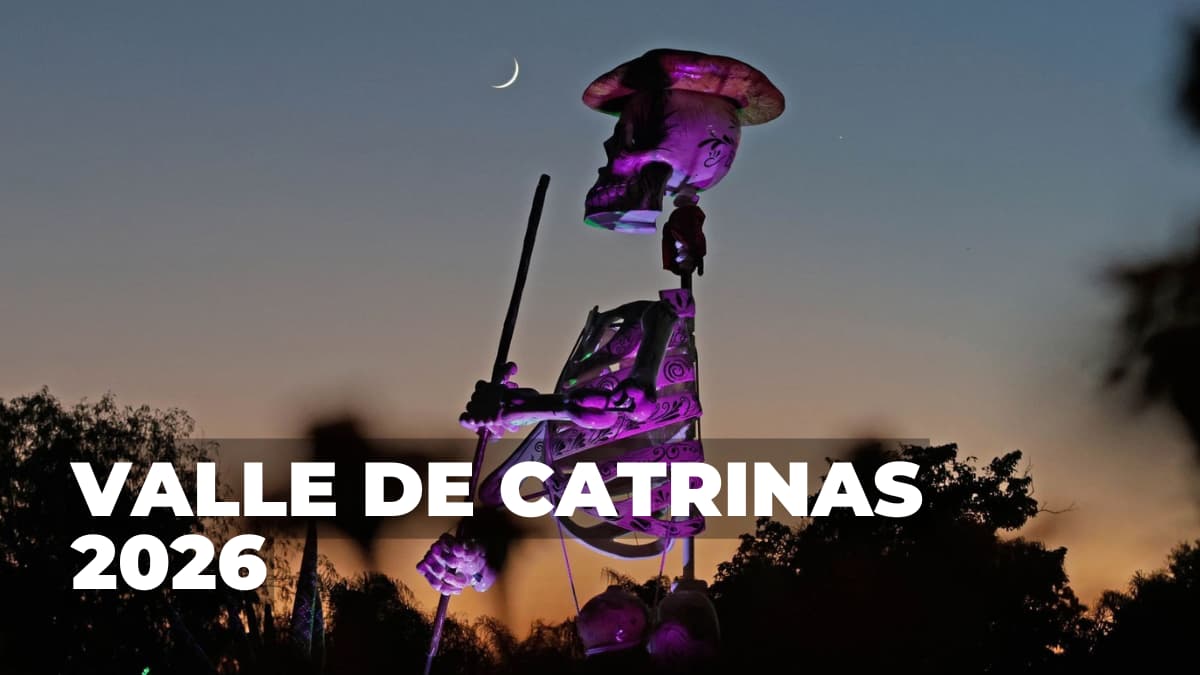 Lánzate a vivir la experiencia del Valle de Catrinas 2026.