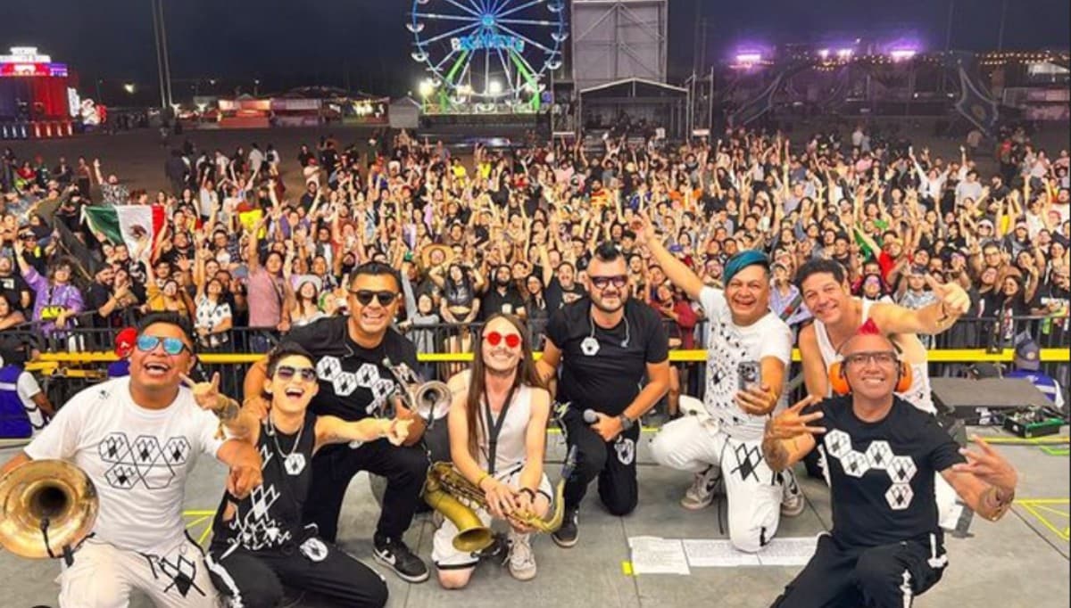 Concierto de Los Estrambóticos en el Palacio de los Deportes