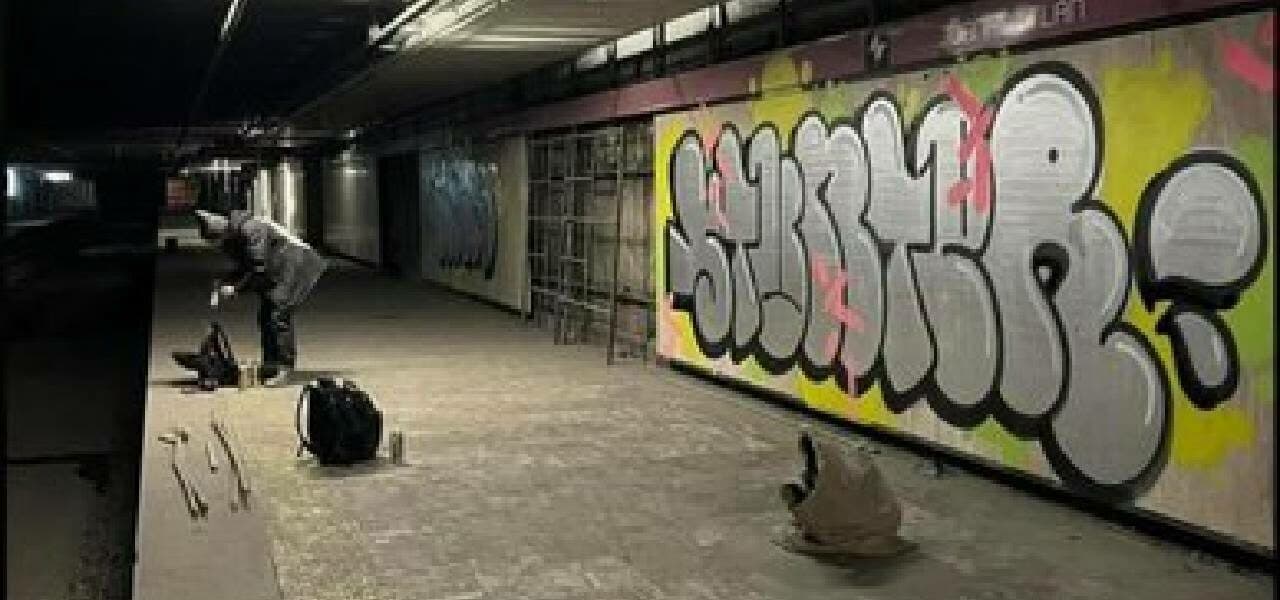 Vandalizan Línea 1 del Metro de CDMX