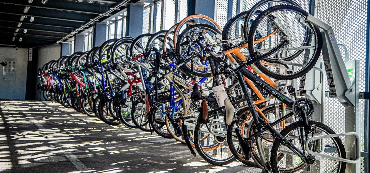 Biciestacionamientos masivos en CDMX