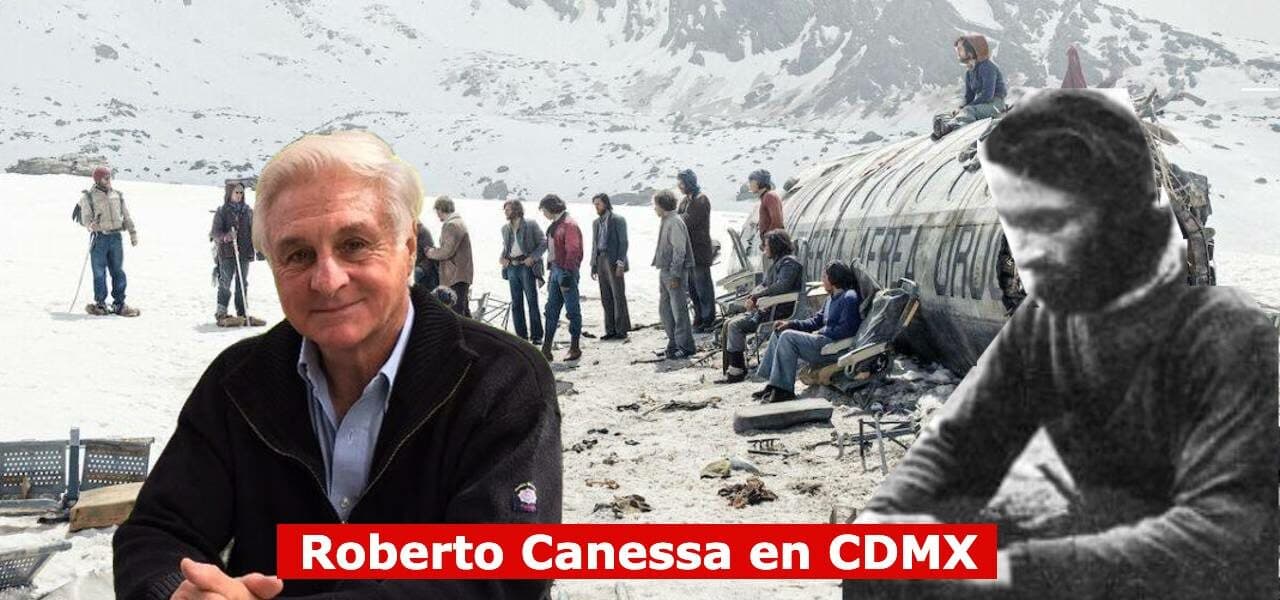 Roberto Canessa de La Sociedad de la Nieve dará conferencia en CDMX