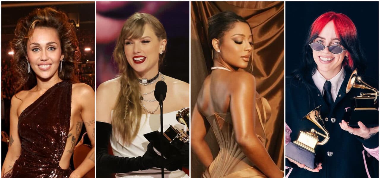 grammy 2024 ganadoras ganadores miley taylor victoria billie