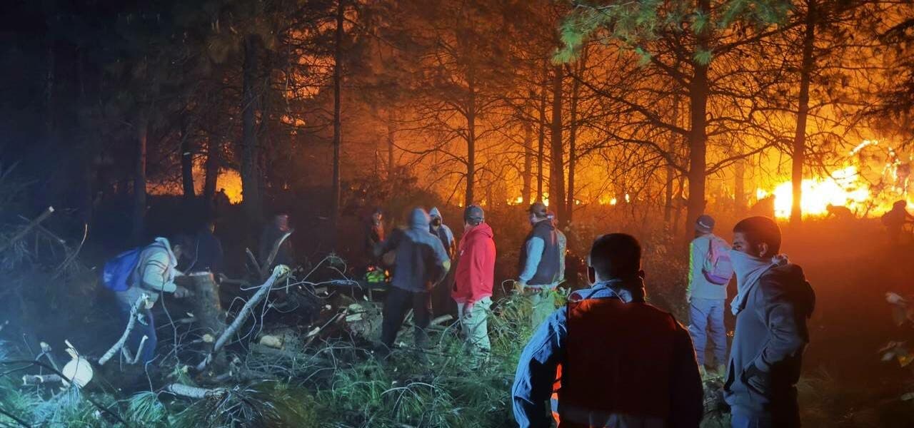 Incendios forestales en Edomex