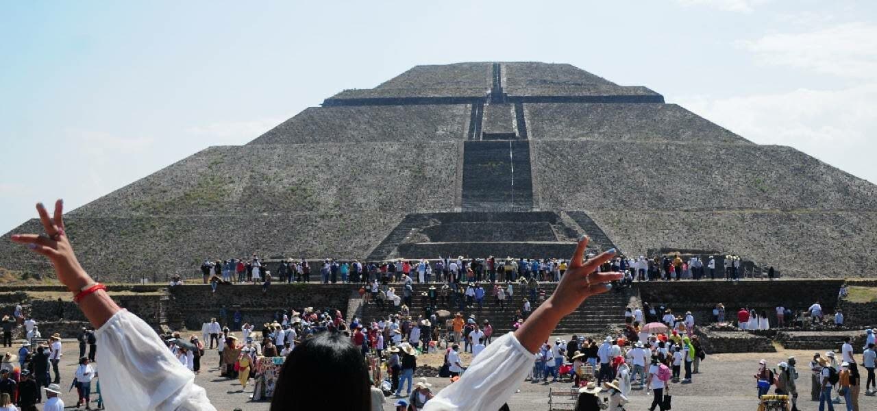 Pirámides de Teotihuacán horario equinoccio de primavera y Semana Santa