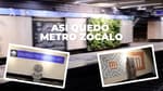 Ya abrió Metro Zócalo y así quedó su remodelación: muro verde, maquetas y esculturas