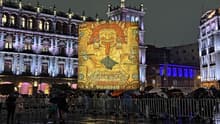 Así son las esculturas gigantes en el Zócalo de CDMX por los 700 años de Tenochtitlán  | FOTOS