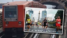 Metro CDMX cambia horarios por el Medio Maratón 2025; ¿corredores entrarán gratis?