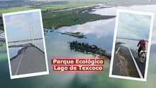 Parque Ecológico Lago de Texcoco se inunda: así luce hoy el lugar donde iba a estar el NAIM