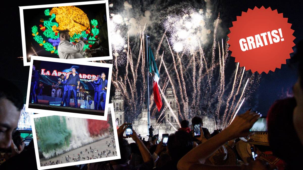 Eventos gratis para dar el Grito de Independencia en CDMX: conciertos, ferias y actividades este fin
