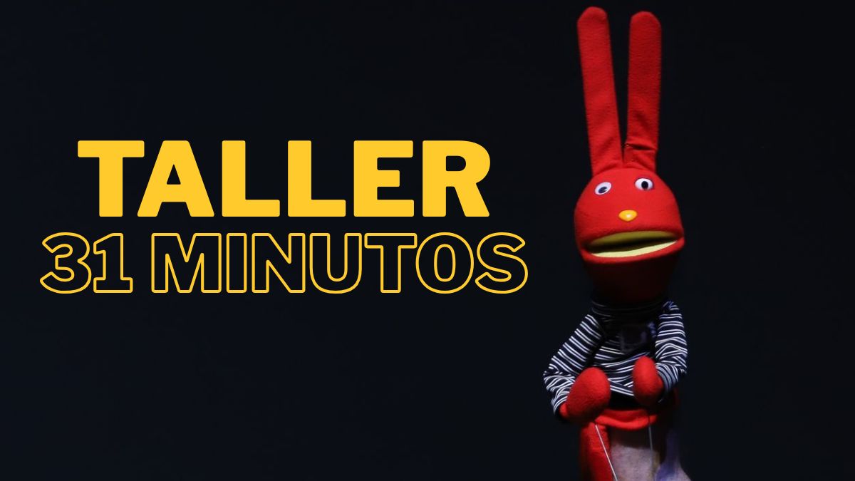 Lánzate al taller de 31 Minutos para hacer a tu propio Juan Carlos Bodoque en la CDMX