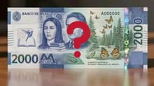 ¿Habrá billete de 2000 pesos? Esto dice el Banco de México