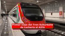 ¿Cuándo estará listo el Tren Suburbano al AIFA? Así fue el primer recorrido de prueba desde Lechería