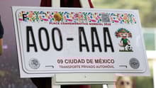 CDMX lanza placa vehicular conmemorativa del Mundial 2026: cuánto costará y cuándo podrás comprarla