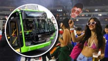 RTP CDMX lanza transporte nocturno para el concierto de Bad Bunny: checa rutas y precios