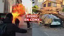 Sismo de 6.5 grados en CDMX provoca explosión, caída de árboles y semáforos | FOTOS Y VIDEOS