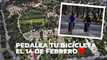 ¡Pedalea tu bicicleta este 14 de febrero! Así será la Rodada por la Amistad al Bosque de Aragón