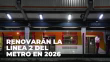 Anuncian remodelación de la Línea 2 del Metro CDMX en 2026: estaciones cerradas, horarios y fecha de inicio
