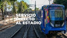 Tren Ligero tendrá servicio directo al estadio; será solo para quien tenga boletos del Mundial 2026