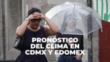 No guardes el paraguas: CDMX y Edomex tendrá lluvias y granizo, advierte la UNAM