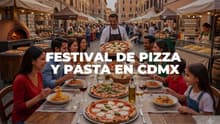 Llega el Festival de pizza y pasta GRATIS a CDMX con talleres, degustaciones, postres y más